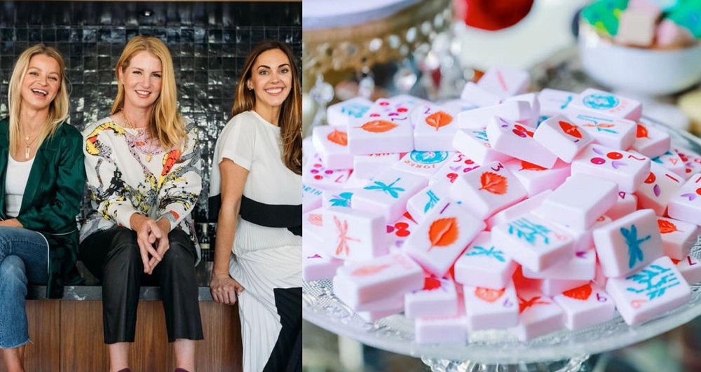  (From left) Annie Ou00e2u20acu2122Grady, Kate LaGere, and Bianca Watson wanted to give mahjong a u00e2u20acu02dcrespectful refreshu00e2u20acu2122 by redesigning the tiles. u00e2u20acu201d Pictures via Instagram/themahjongline