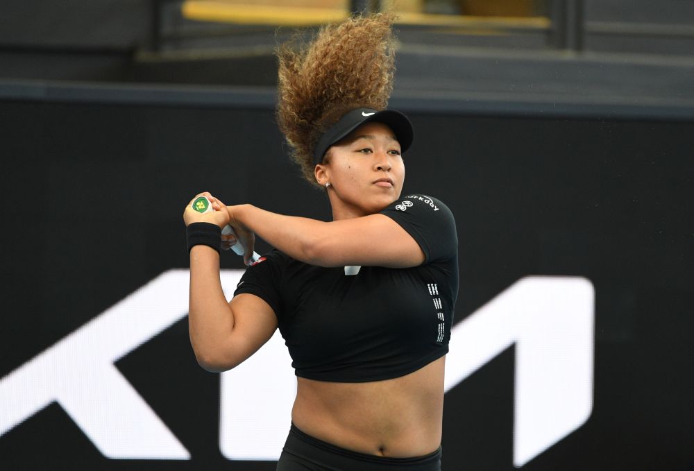 Japan's Naomi Osaka in action during her match against Serena Williams of the US at the Memorial Drive Tennis Club, Adelaide January 29, 2021. u00e2u20acu201d Reuters pic
