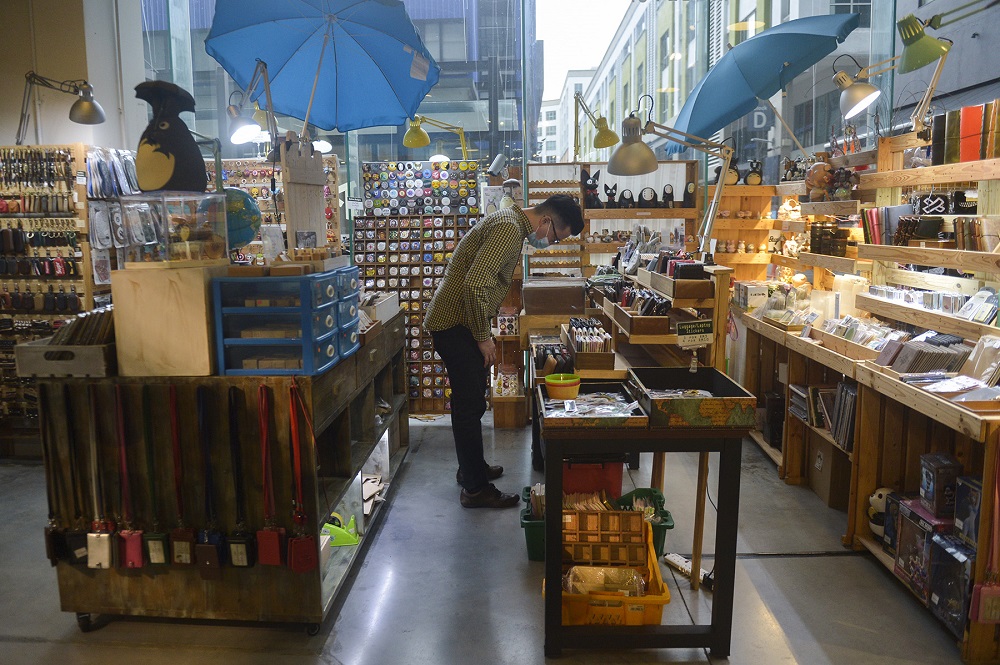 View of Pop The Arcade in Jaya One, Petaling Jaya. 