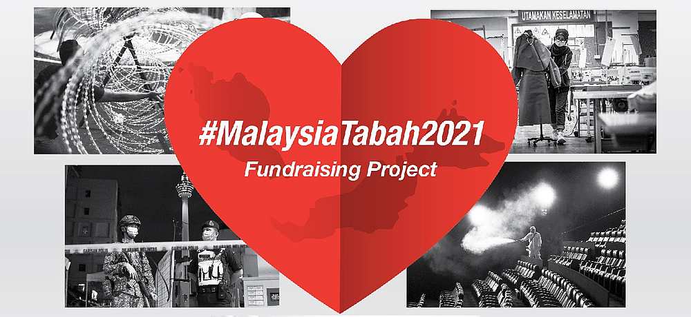 The Malaysia Tabah 2021 desktop calendar comprises photos taken during the movement control order (MCO) by photojournalists from Malay Mail and The Star. — Picture courtesy of Sharp Electronics Malaysia
