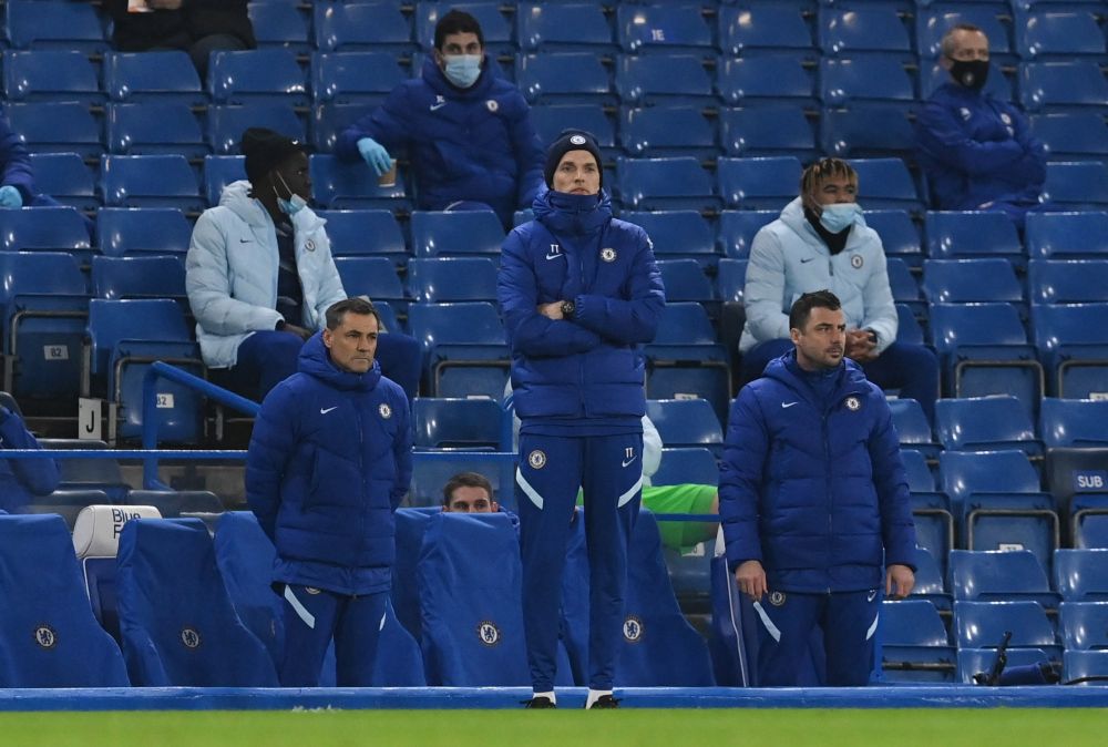 Chelsea manager Thomas Tuchel during the match against Wolverhampton Wanderers at Stamford Bridge, London January 27, 2021. u00e2u20acu201d Reuters picnn