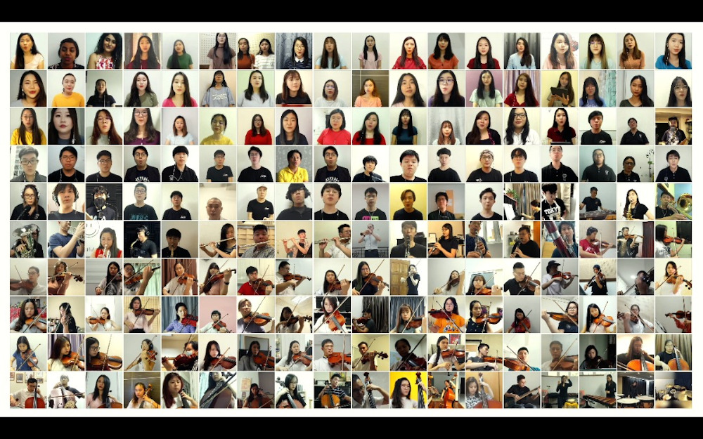 A special video on a choir and orchestra will also be shown on this Saturdayu00e2u20acu2122s virtual music concert. u00e2u20acu201d Picture courtesy of Neo Hup Hiang