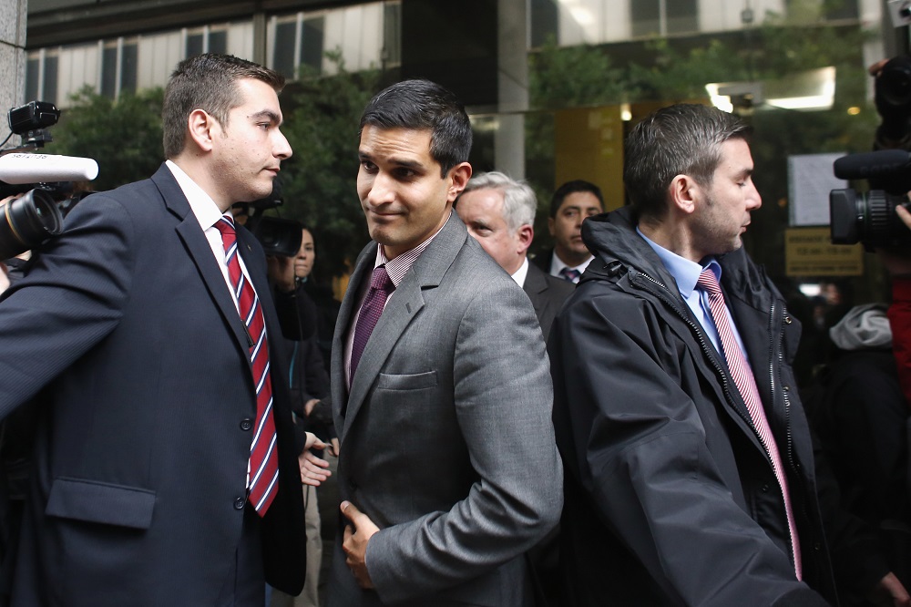 US Treasury Deputy Assistant Secretary for Europe and Eurasia Daleep Singh (centre) leaves the Greek Finance Ministry building after a meeting with Greeceu00e2u20acu2122s Finance Minister Yanis Varoufakis in Athens, February 6, 2015. u00e2u20acu201d Reuters pic