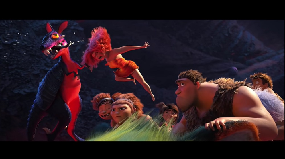Universal Pictures' 'The Croods: A New Age' nabbed US$1.7 million from 1,913 venues over the weekend. u00e2u20acu201d Screen capture via YouTube