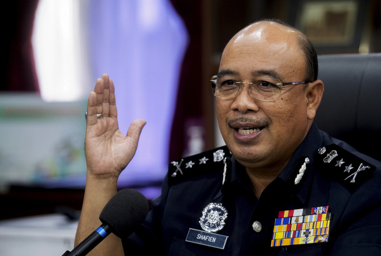 Kelantan police chief Datuk Shafien Mamat during an interviewed with Bernama at the Kelantan police contingent headquarters (IPK) here, Kota Bharu, Kelantan February 2, 2021. u00e2u20acu201d Bernama pic