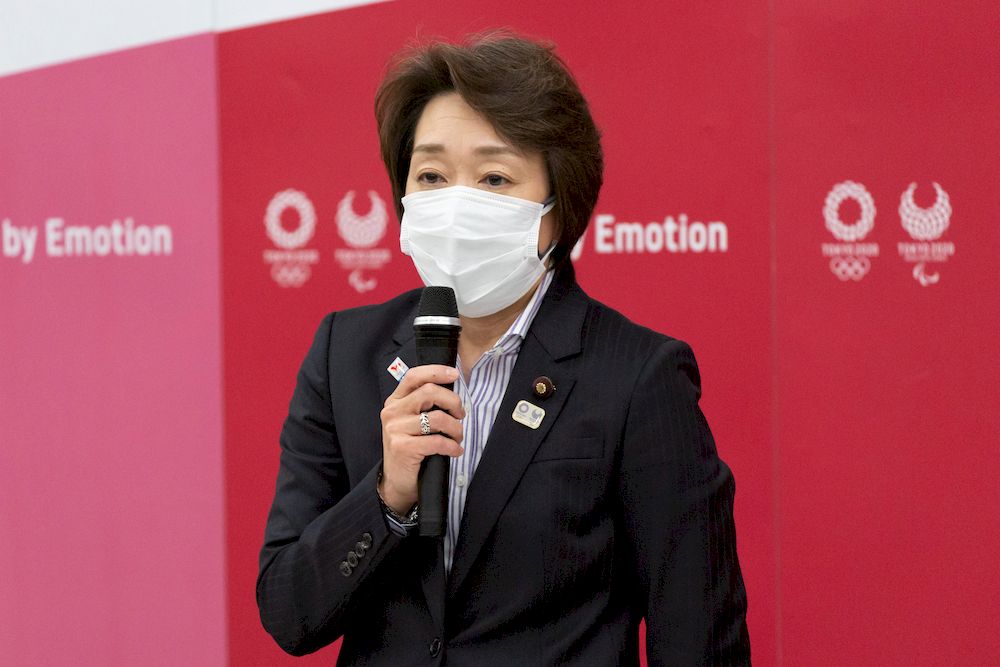 Seiko Hashimoto, president of the Tokyo 2020 Olympics Organising Committee, speaks during the Tokyo 2020 Executive Board meeting, in Tokyo, Japan February 18, 2021. u00e2u20acu201d Reuters pic