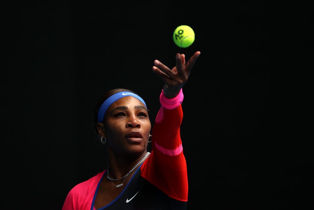 Serena Williams of the US in action during her first round Australian Open first round match against Germany's Laura Siegemund  at Melbourne Park February 8, 2021. u00e2u20acu201d Reuters pic