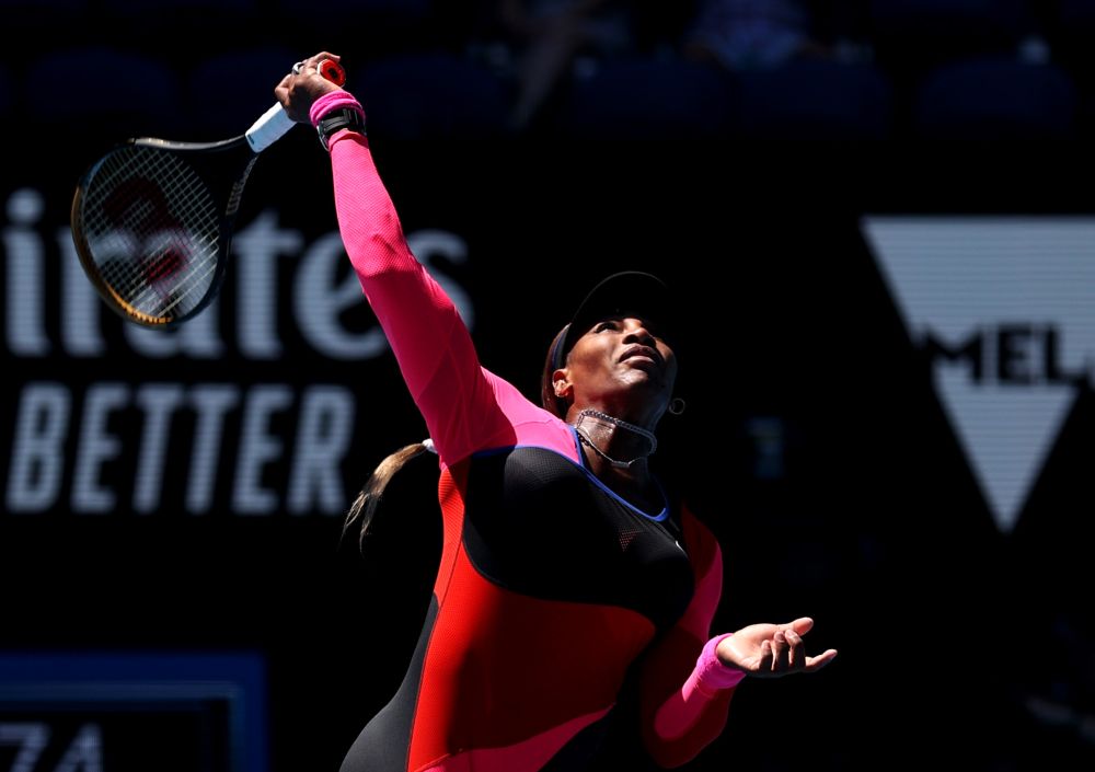 Serena Williams of the US in action during her second round match against Serbia's Nina Stojanovic at Melbourne Park February 10, 2021. u00e2u20acu201d Reuters pic