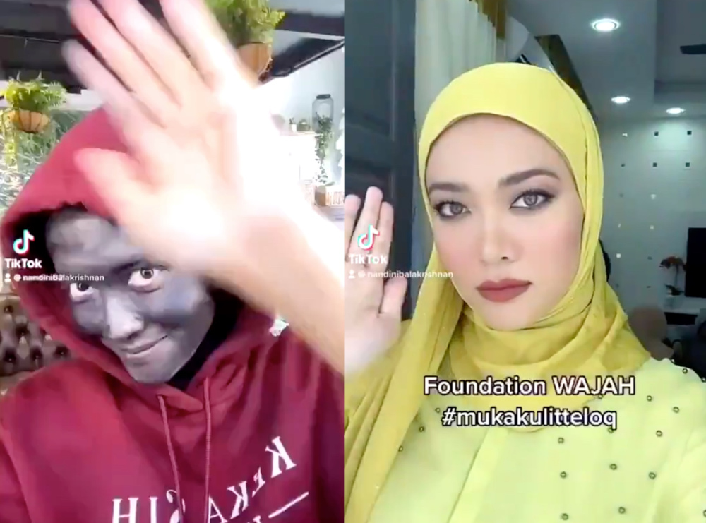 The video was removed from Syatillau00e2u20acu2122s page shortly after negative comments began pouring in. u00e2u20acu201d Screengrabs from TikTok/samtilla82