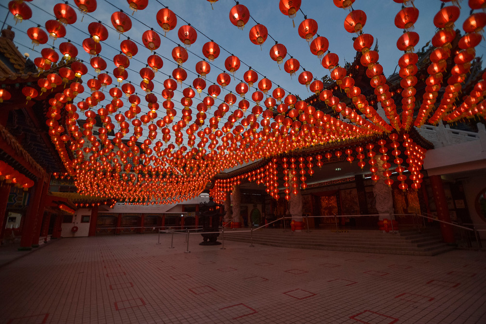 Thean Hou staff Ho Yoke Mui said the booking system was the temple’s initiative to aid the management in crowd control measures and not a requirement by the government. — Picture by Miera Zulyana
