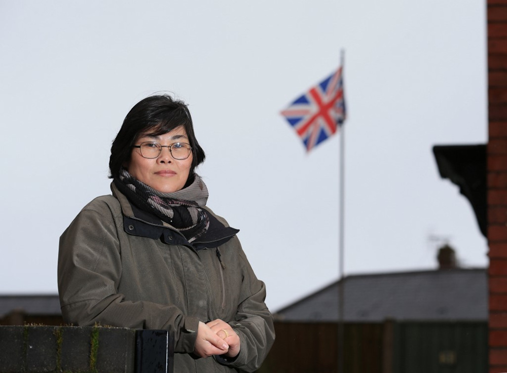 North Korean-born Jihyun Park, who fled to the UK 13 years ago and is now standing as a Conservative Party candidate for up-coming local council elections, poses for a photograph in Bury, northwest England, February 6, 2021. u00e2u20acu201d AFP pic
