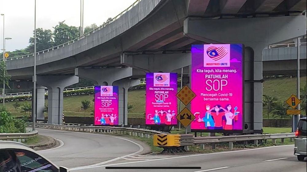 Industries Unite banner has launched a public service initiative to assist the government in keeping the Covid-19 positive numbers down. u00e2u20acu201d Picture courtesy of Industries Unite