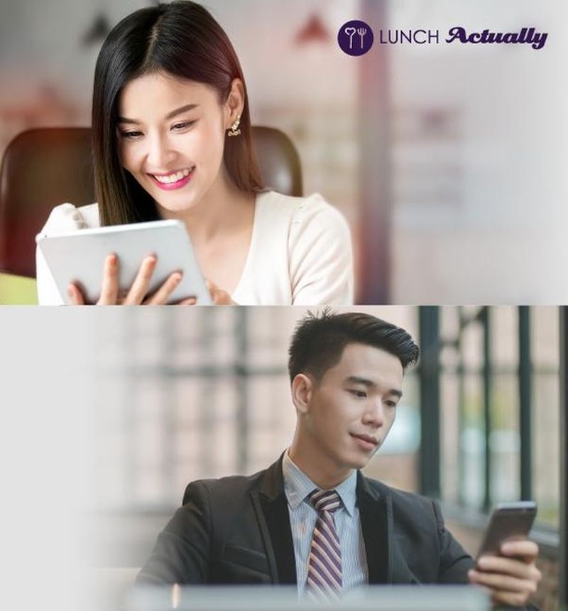 Lunch Actually is aimed at career-driven individuals who are looking for love. — Picture via Instagram/lunchactually