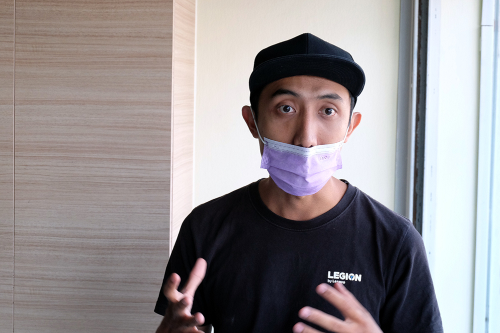 Entrepreneur and graphic designer Fandi Khor, 32, will immediately sign up for the vaccination once it’s available to the masses. — Picture by KE Ooi