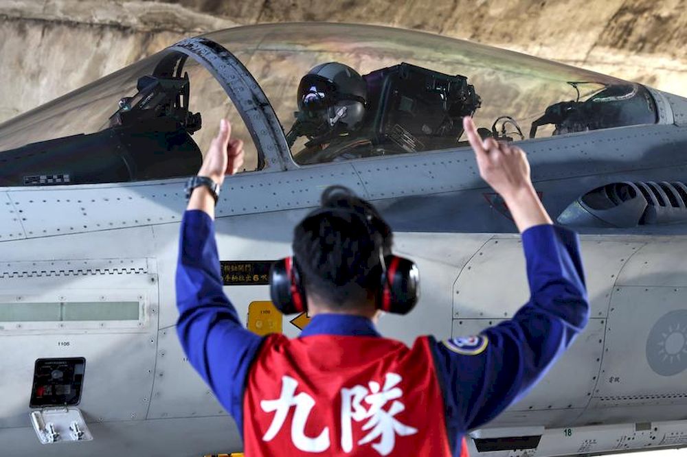 A pilot prepares to take off on a F-CK-1 Ching-kuo Indigenous Defence Fighter (IDF) at an Air Force base in Tainan, Taiwan, January 26, 2021. u00e2u20acu201d Reuters pic