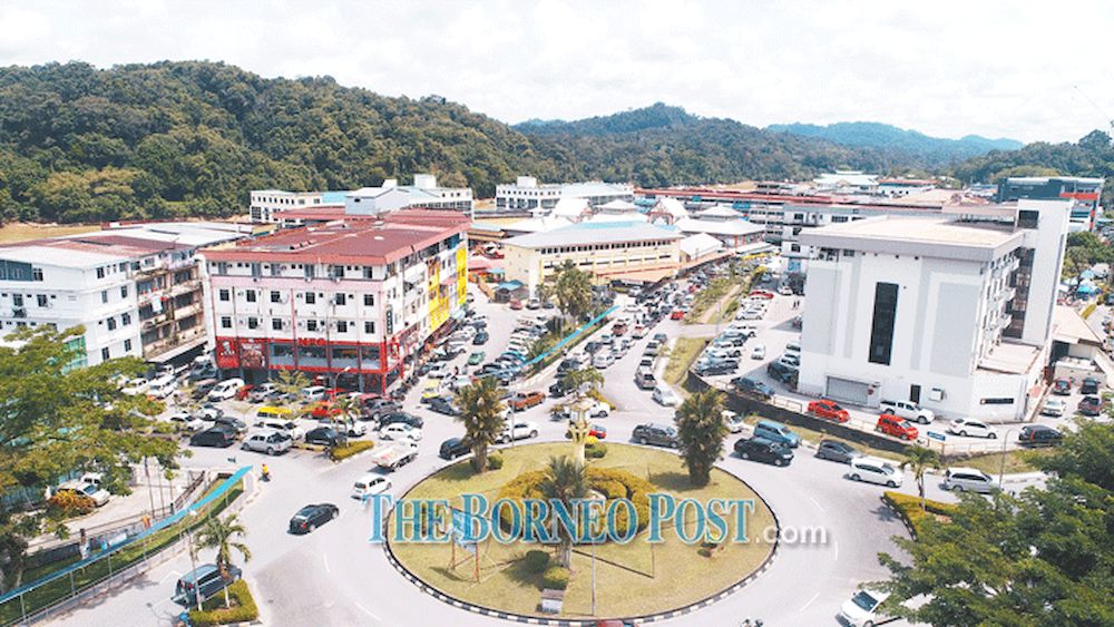 Aerial file photo shows Kapit townu00e2u20acu2122s centre. u00e2u20acu201d Borneo Post pic