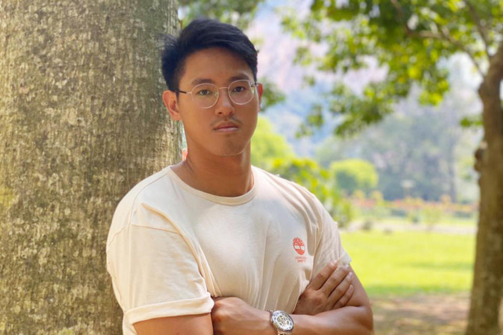 Malaysian national swimmer Lim Ching Hwang, who says he now wishes to swim competitively for Singapore. u00e2u20acu201d TODAY picnn