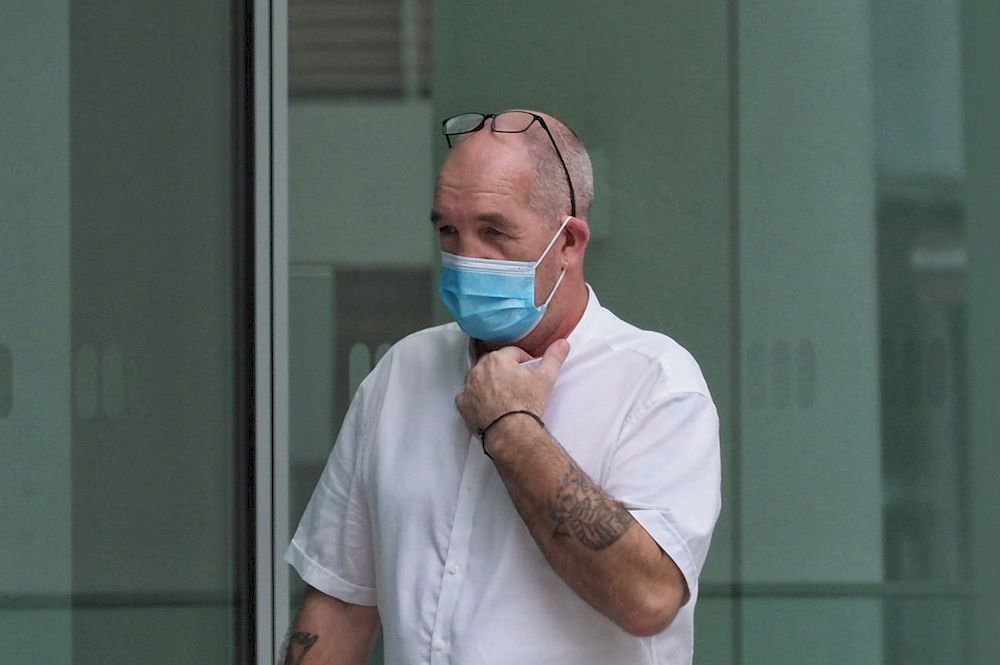 Briton Nigel Skea, 52. — TODAY pic