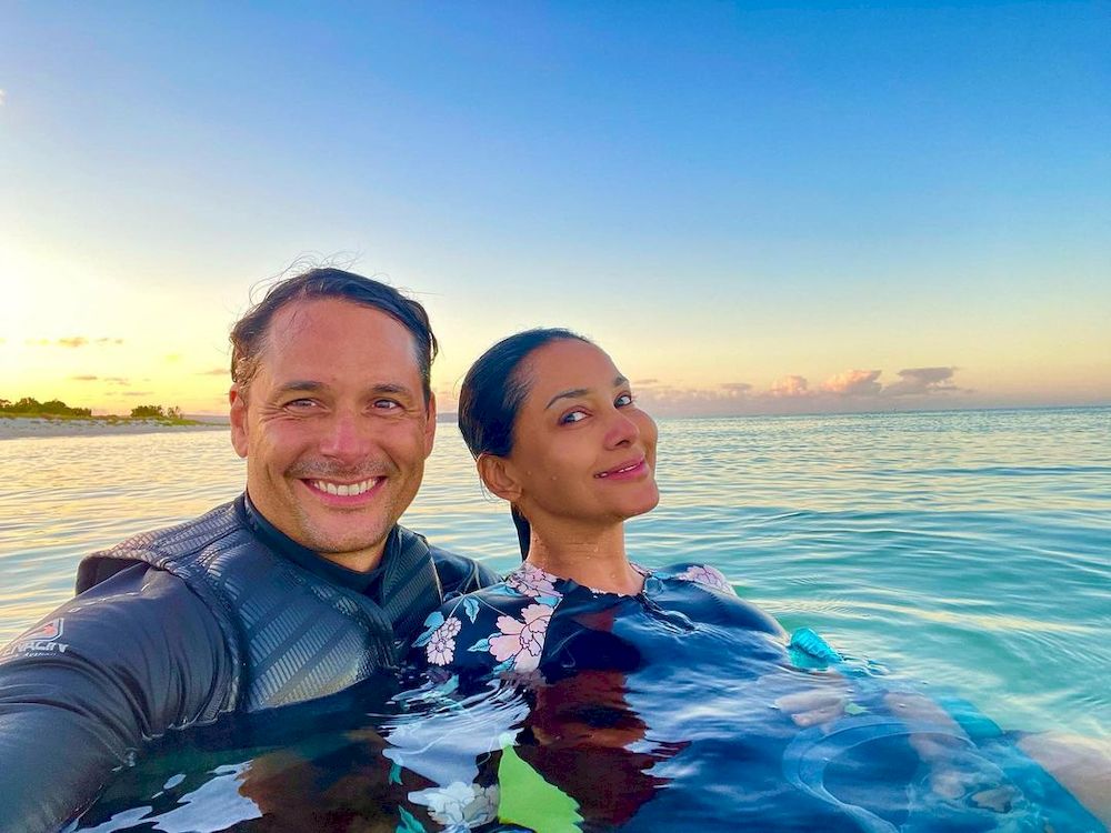 Raja llya currently lives in Perth, Australia with her businessman husband Trent Garrett. u00e2u20acu201d Picture from Instagram/Raja Ilya