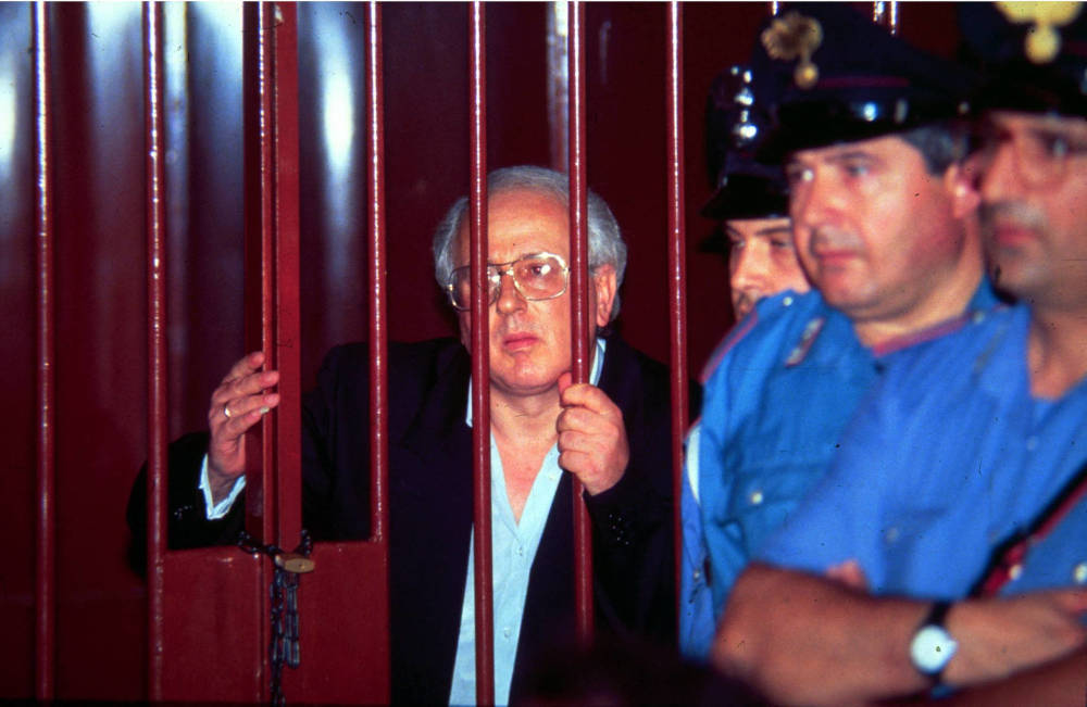 File photo dated May 5, 1997 of Raffaele Cutolo in Naples, Italy. u00e2u20acu201d Reuters pic