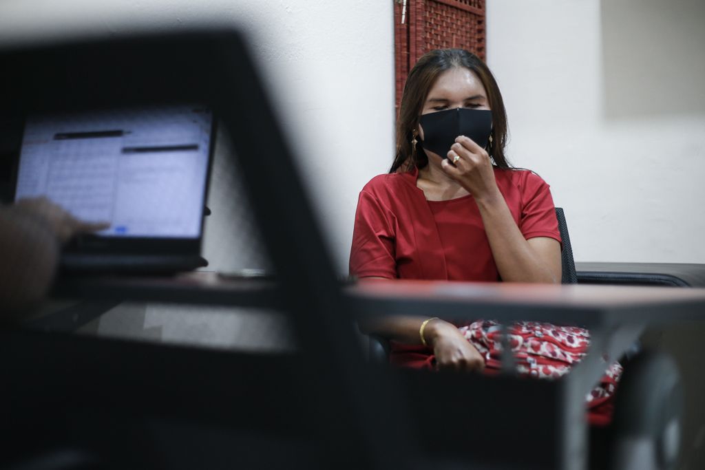 Ben Alim Baron speaks to Malay Mail during an interview at Seed Centre in Kuala Lumpur February 9, 2021. 
