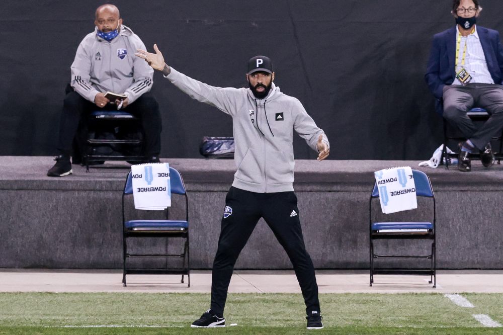 Montreal Impact head coach Thierry Henry reacts during the second half against Nashville SC at Red Bull Arena, New Jersey October 27, 2020. u00e2u20acu201d Reuters pic