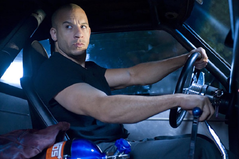 With 61 vehicles trashed in his movies, Vin Diesel takes the prize as Hollywood's most dangerous onscreen driver. u00e2u20acu2022 Picture courtesy of Universal Pictures International France/ETX Studio
