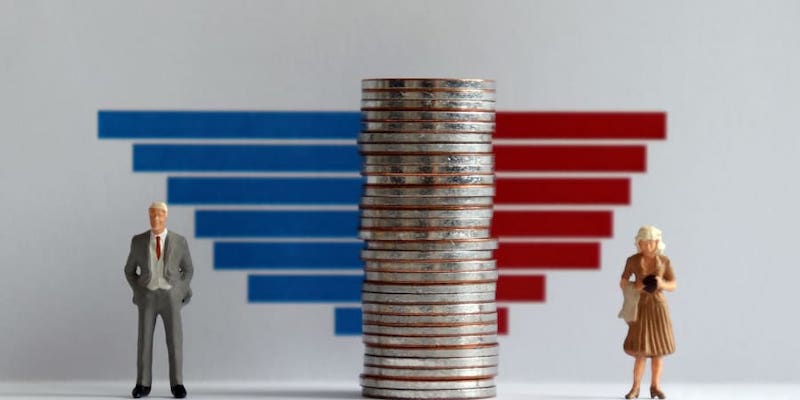 Worldwide it is estimated that women earn 19 per cent less than men do, a gap that parity laws have attempted to close with mixed results. u00e2u20acu201d Picture courtesy of hyejin kang / IStock.com