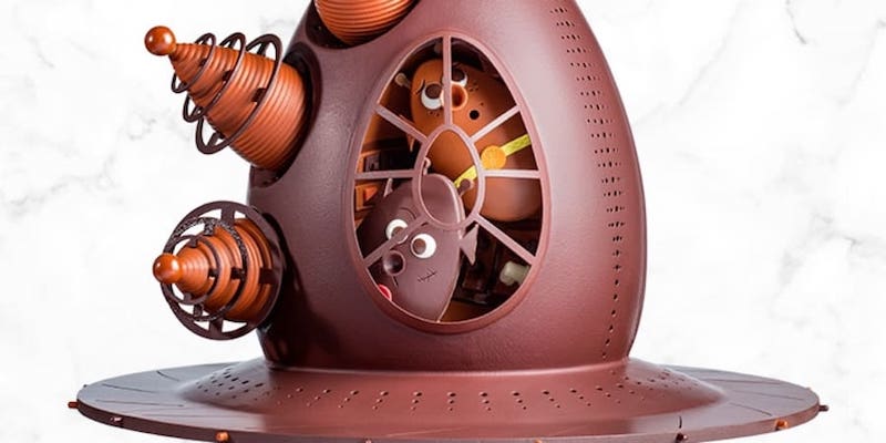 La Maison du Chocolat's Unidentified Flying Egg u00e2u20acu201d Picture courtesy of La Maison du Chocolat