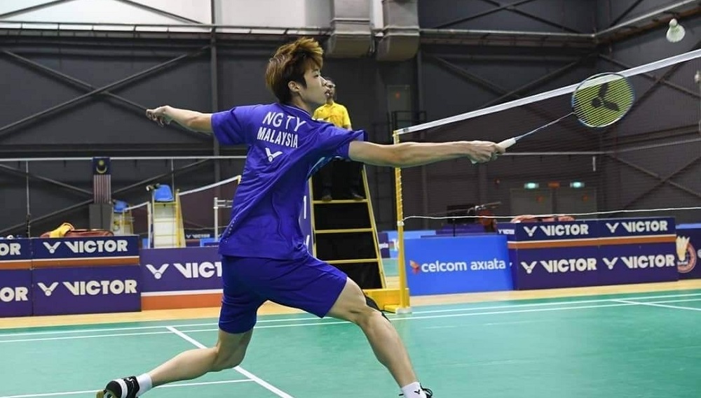 Pemain muda negara Ng Tze Yong antara yang mencatatkan kemenangan di kejohanan bandminton Terbuka Poland 2021.  u00e2u20acu201d  Foto ihsan Facebook/BAM