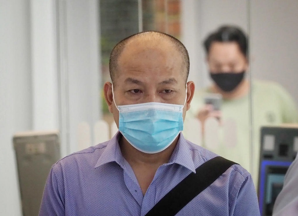 Ma Changjin (pictured) pleaded guilty to violating laws under the Covid-19 (Temporary Measures) Act. u00e2u20acu201d TODAY pic