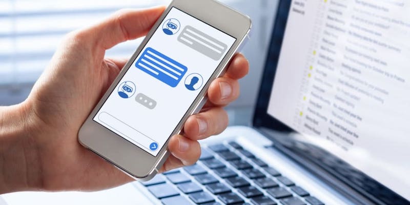 Chatbots are becoming increasingly popular for making online bookings and are gradually gaining ground in the medical sector. u00e2u20acu201d Getty Images via ETX Studio