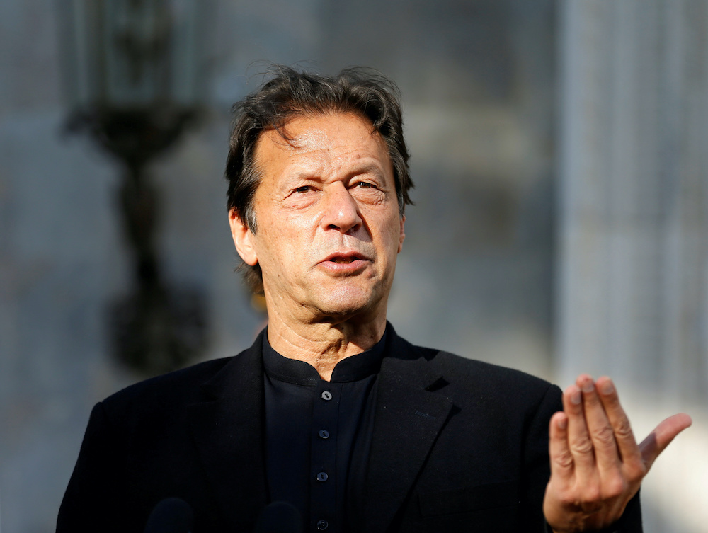Pakistanu00e2u20acu2122s Prime Minister Imran Khan speaks during a news conference at the presidential palace in Kabul, Afghanistan November 19, 2020. u00e2u20acu201d Reuters picnn