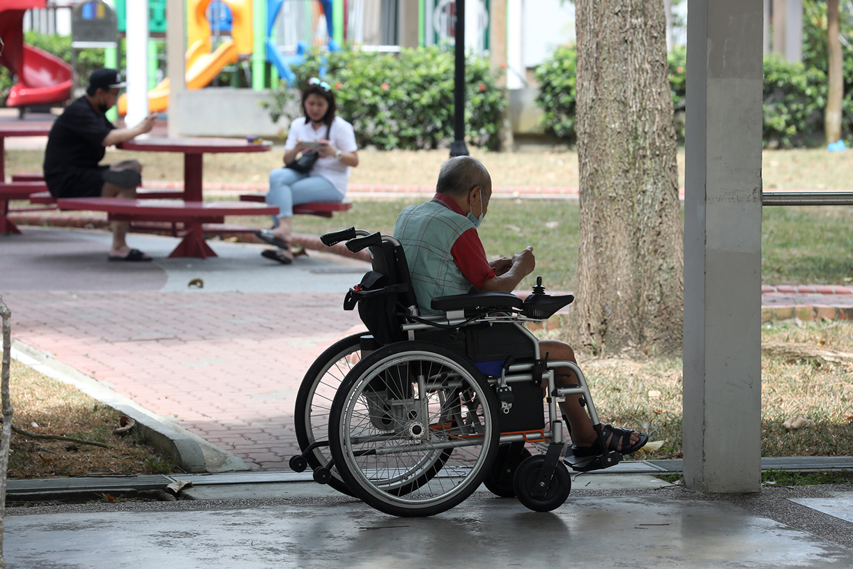 As Singapore ages at a faster pace and people live longer, the Government has over the years strengthened support for caregivers through its policies, tapping technology and beefing up community resources, noted industry players TODAY spoke to. — Photo 
