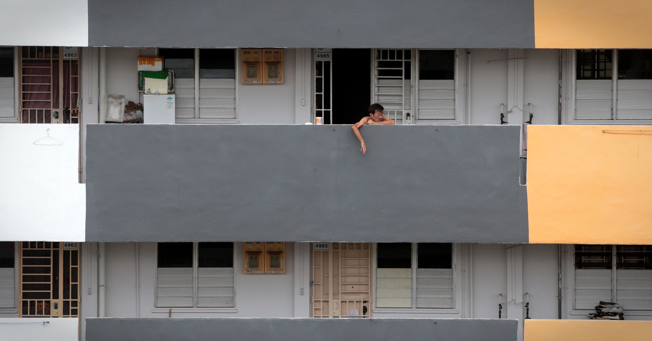 A two-room rental flat block along Ang Mo Kio Ave 6. — TODAY file photo