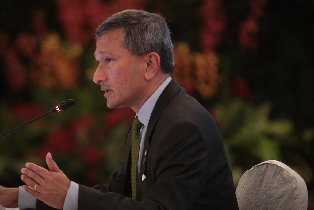 Singaporeu00e2u20acu2122s Foreign Minister Vivian Balakrishnan called on the military government in Myanmar to exercise restraint and stop the use of lethal force against its citizens. u00e2u20acu2022 TODAY file pic