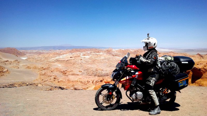 Meet 54-year-old Anita Yusof, who earned her name in the Asia Book of Records for the Longest Bike Solo Ride Across The World (women) in 2017 and is now in the midst of her second global solo ride. u00e2u20acu201d Picture courtesy of Facebook/Anita Yusof