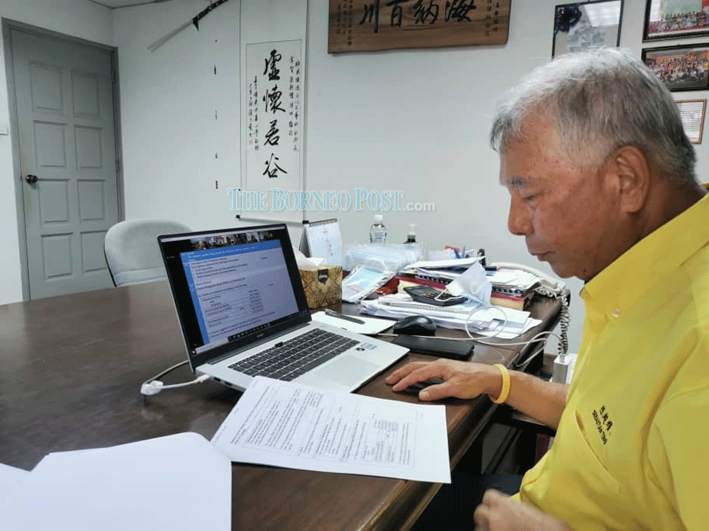 Ting says the discussion includes the appropriate steps to be taken by SFC in preventing the reoccurrence of the incident. u00e2u20acu2022 Borneo Post pic