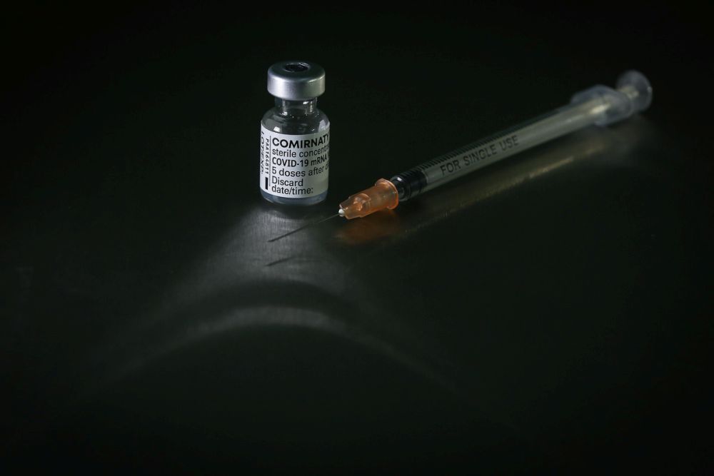 A dose of the Pfizer-BioTech Covid-19 vaccine is pictured at the UiTM Hospital in Sungai Buloh March 2, 2021. u00e2u20acu201d Picture by Yusof Mat Isa