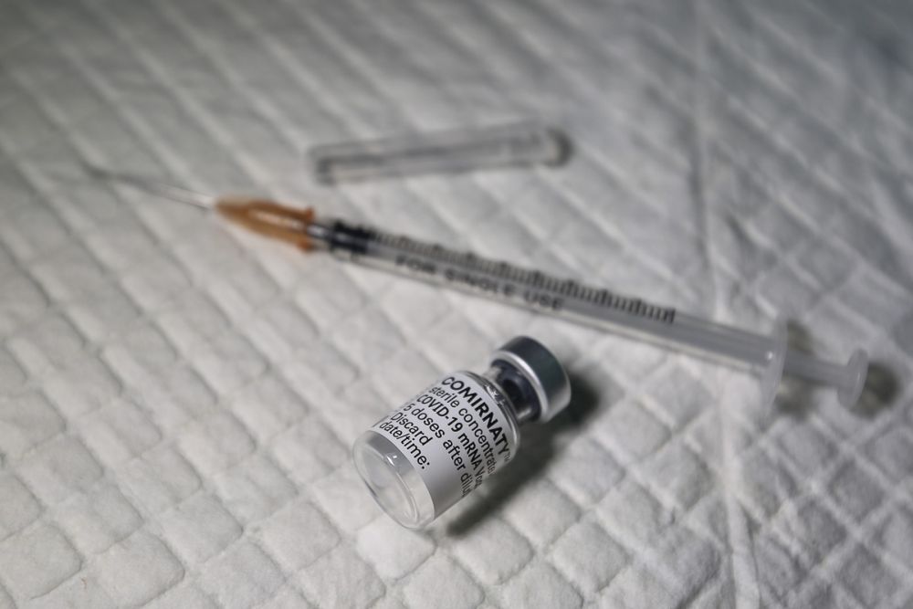 A dose of the Pfizer-BioTech Covid-19 vaccine is pictured at the UiTM Hospital in Sungai Buloh March 2, 2021. u00e2u20acu201d Picture by Yusof Mat Isa