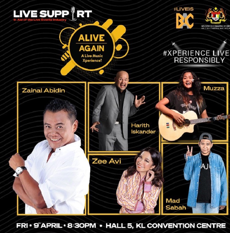  A variety of local talents will be rocking the stage on April 9. u00e2u20acu2022 Picture courtesy of Live Support