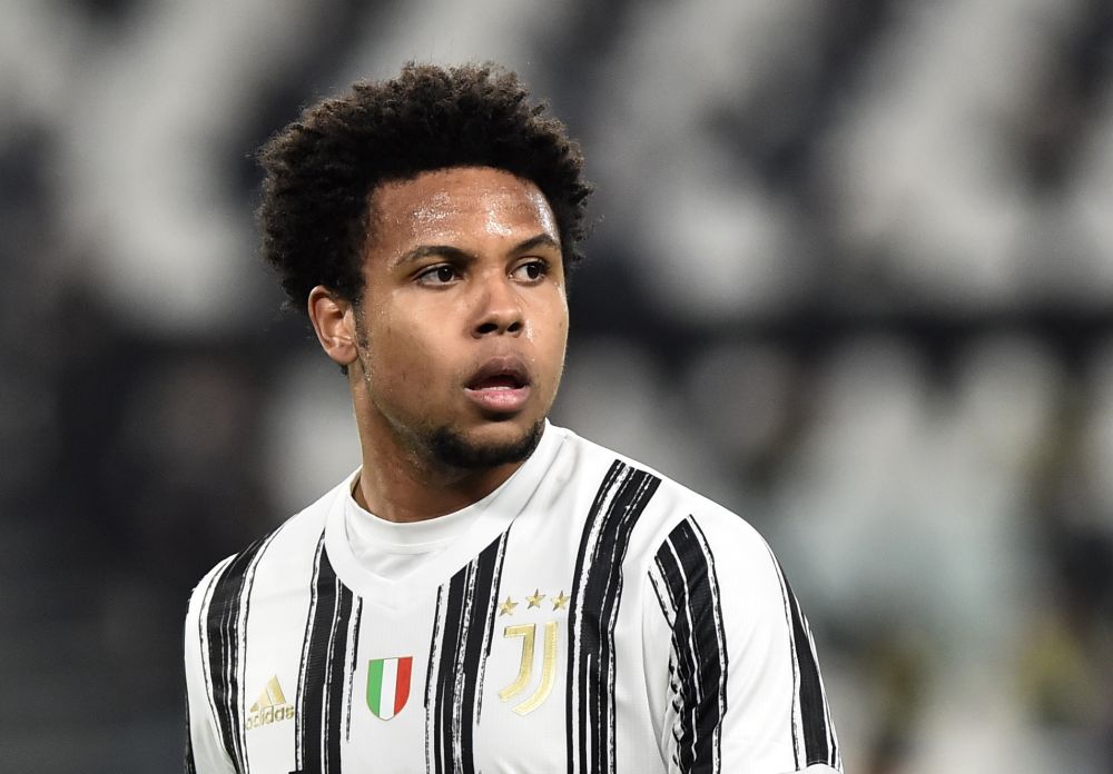Juventus' Weston McKennie during the match against Spezia at the Allianz Stadium in Turin March 2, 2021. u00e2u20acu201d Reuters picnnn