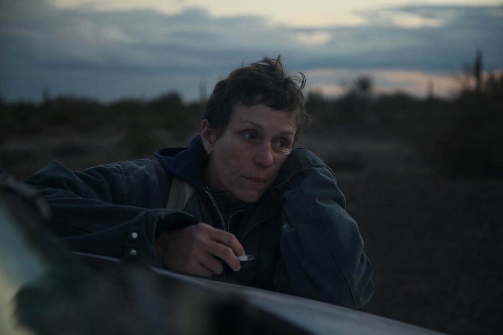 Frances McDormand stars in u00e2u20acu02dcNomadlandu00e2u20acu2122. u00e2u20acu2022 Picture courtesy of Searchlight Pictures via ETX Studio
