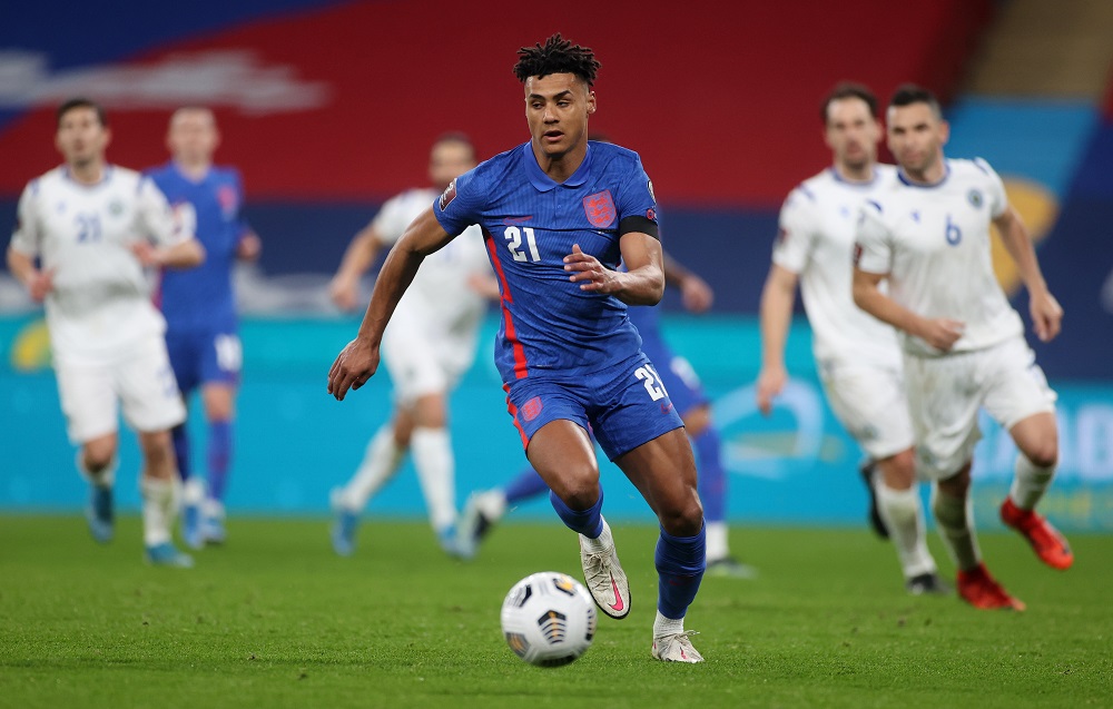 England's Ollie Watkins during the match against San Marino March 26, 2021. u00e2u20acu2022 Pool via Reuters