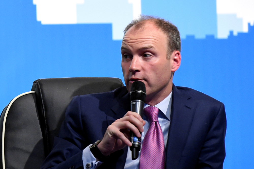 AerCap CEO and Executive Director Aengus Kelly speaks at the 2016 International Air Transport Association (Iata) Annual General Meeting and World Air Transport Summit in Dublin June 1, 2016. u00e2u20acu201d Reuters pic