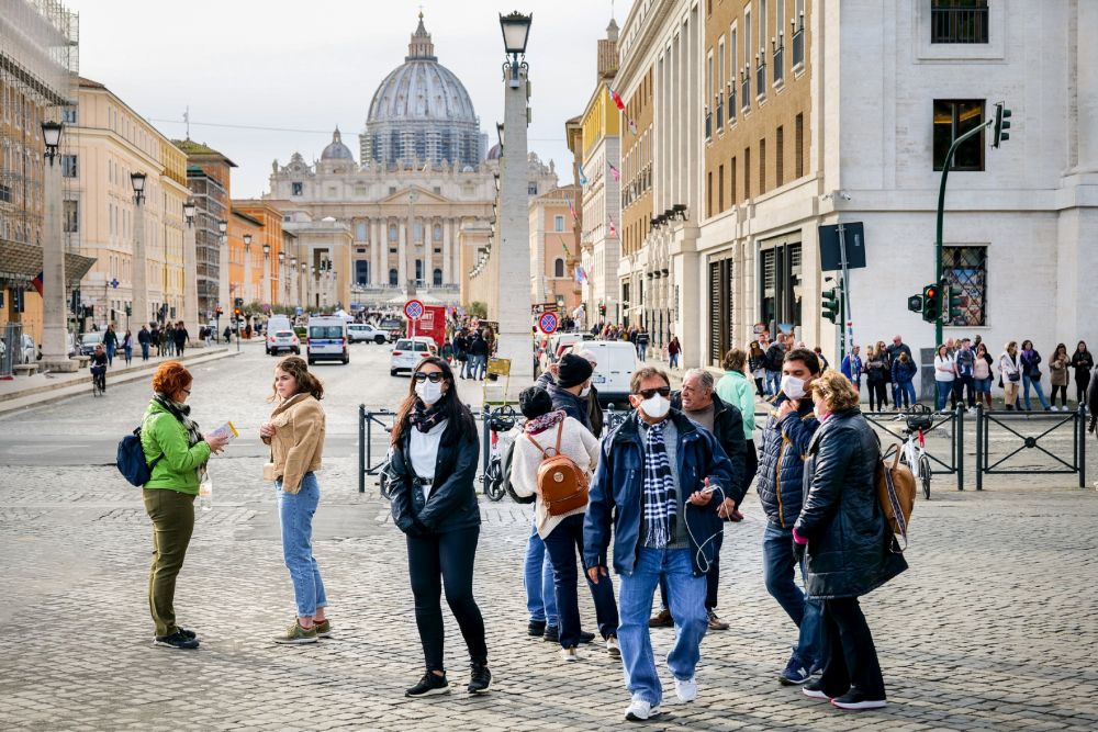 Will a u00e2u20acu02dcCovid-freeu00e2u20acu2122 train route between Rome (seen here) and Milan help revive tourism? u00e2u20acu201d AFP pic