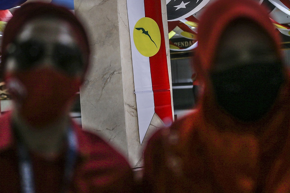 Attendees at the 2020 Umno annual general meeting in Kuala Lumpur March 27, 2021. u00e2u20acu2022 Picture by Hari Anggara
