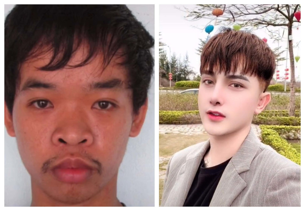 The 26-year-old makeup artist from Saigon underwent nine plastic surgery procedures after interviewers said he was u00e2u20acu02dcunattractiveu00e2u20acu2122. u00e2u20acu201d Screengrab from TikTok/@quyen_do8
