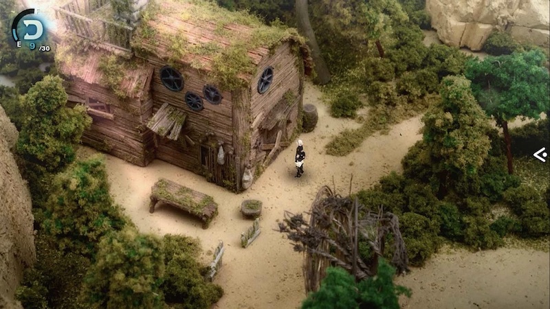 The dioramas used in u00e2u20acu02dcFantasianu00e2u20acu2122 elevate the graphics to a new level. u00e2u20acu201d Picture courtesy of Mistwalker Corporation