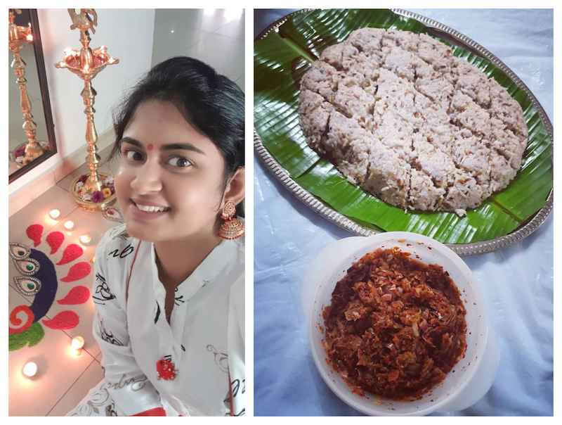 Melani (pic) will be preparing milk rice (known as Kiribath) that is usually eaten with onion sambal. u00e2u20acu201d Picture courtesy of Melani Hansika